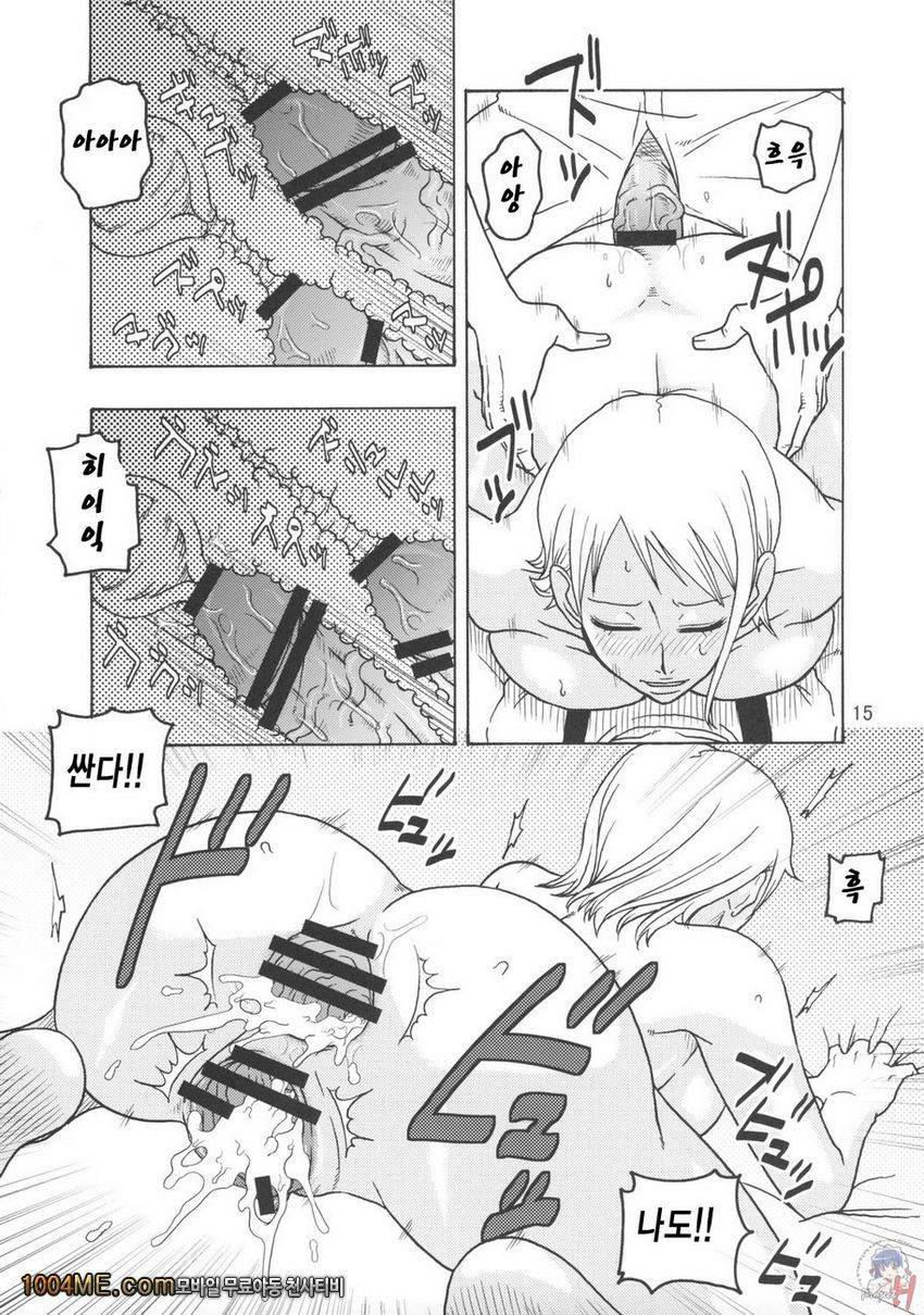 나미의 비밀 항해일지EX 나미 로빈_by 망가 이미지 #16