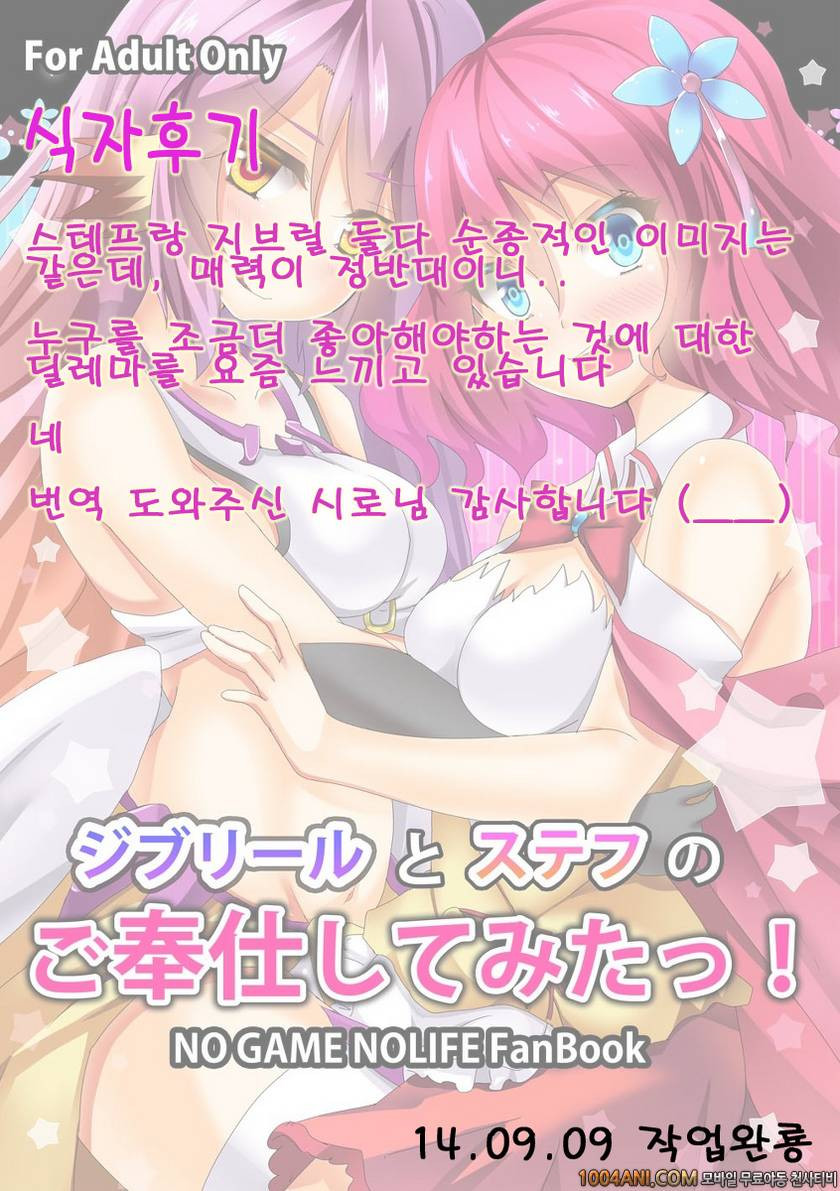 【C86新刊】ノゲノラの薄い本【ジブリ&ステフ】 no game no life sample_by 망가 이미지 #6
