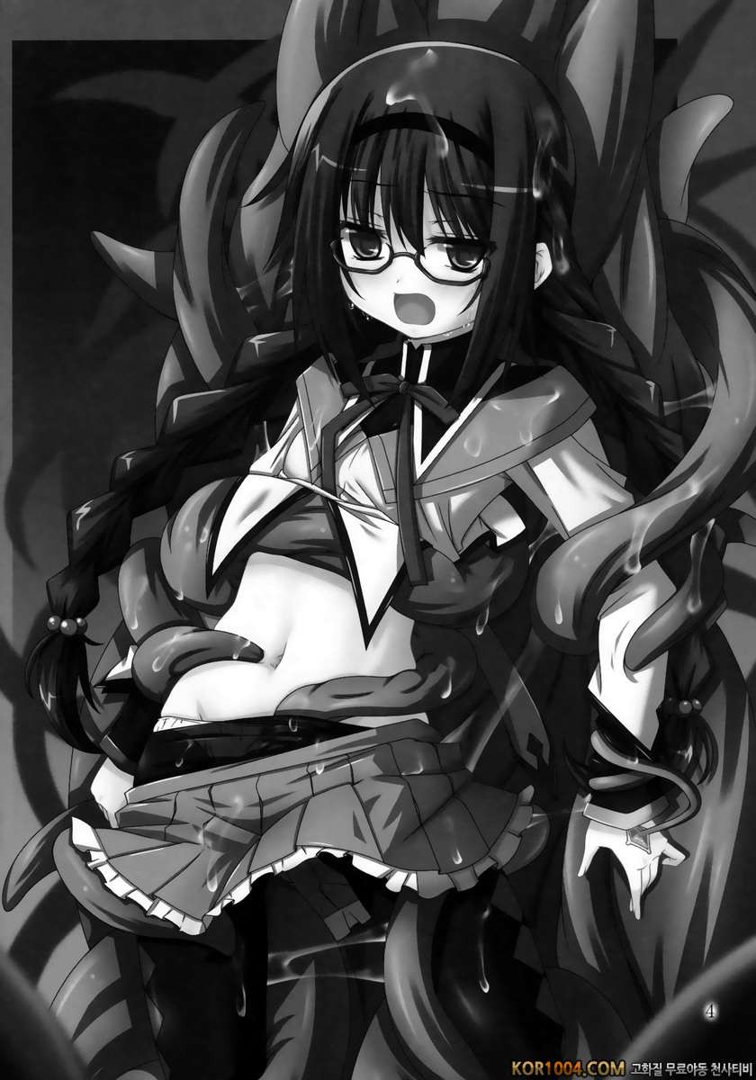 [Yoru no Benkyoukai (Fumihiro)] MEGAHOMUSYOKUSYU (Puella Magi Madoka M…_by 망가 이미지 #2