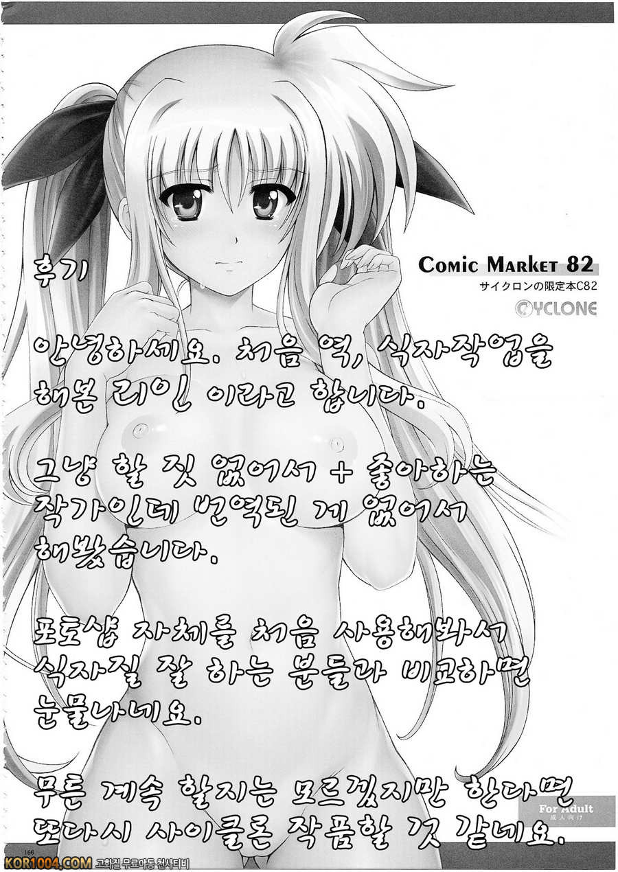 (C82) [サイクロン (和泉 , れいぜい)] After LM8 (魔法少女リリカルなのは)(korea)_by 망가 이미지 #32