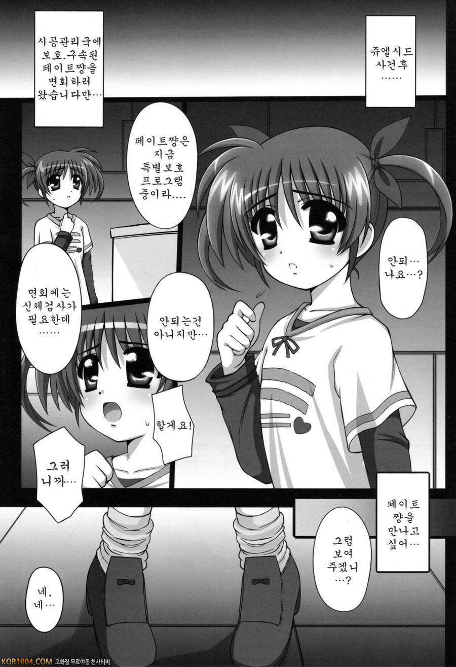 (C80) [こっそり_れ_] Nano Hana! ver.Q -scene of NANOHA- (魔法少女リリカルなのは)[韓___]_by 망가 이미지 #3