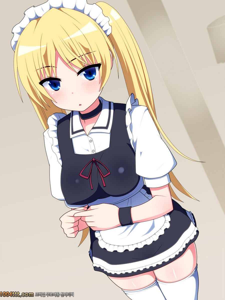 금발 드원테일 메이드#1_by 망가 이미지 #10