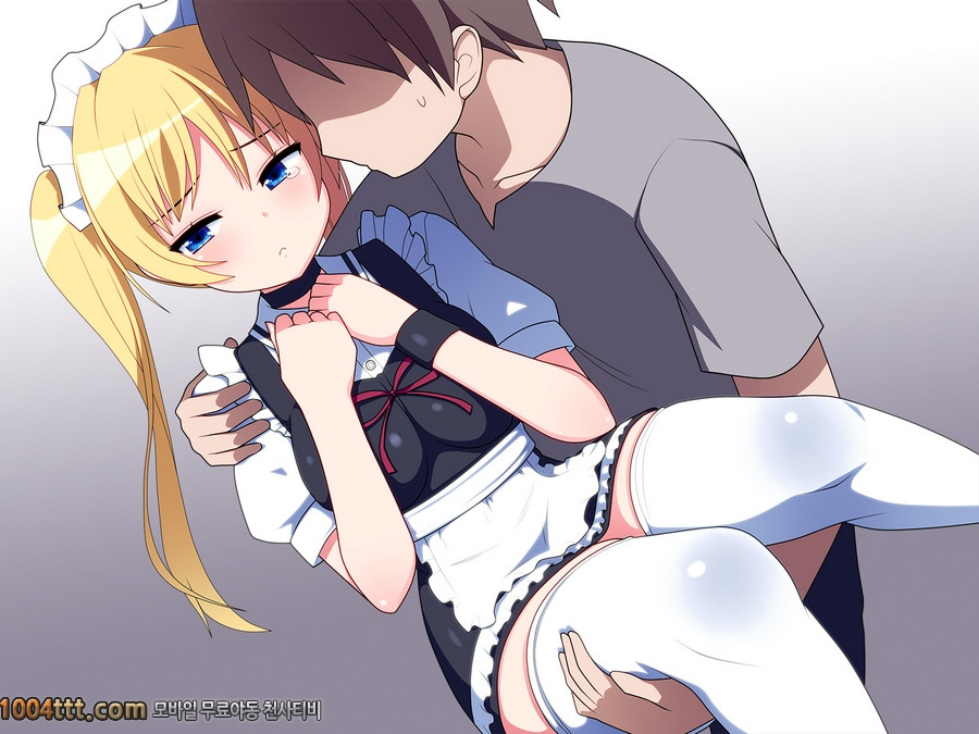 금발 드원테일 메이드#2_by 망가 이미지 #12